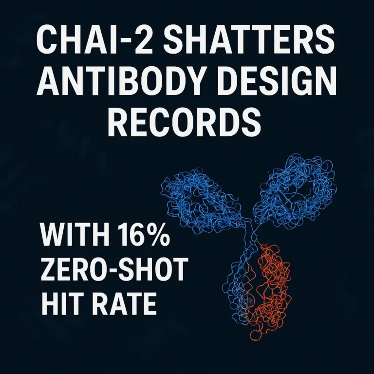 Chai-2: The AI Model Turning Antibody Discovery into a Two Week Sprint
