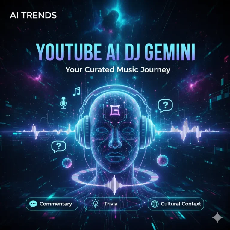 YouTube Rolls Out AI Hosts in Music App: The New Gemini-Powered DJ Experience